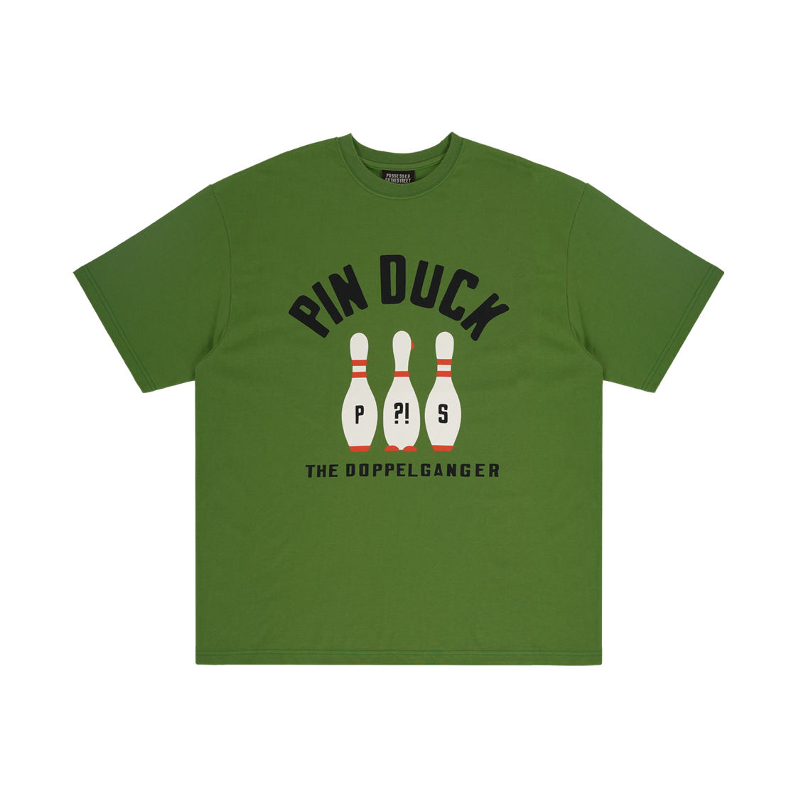 퍼츠 핀덕 티셔츠 그린(POTS Pin Duck T-Shirt Green)