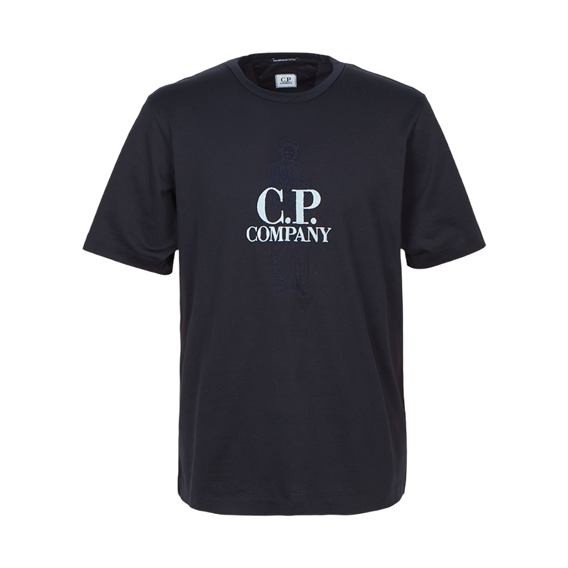 18CMTS106A110301W888 C.P. Company Short Sleeve T-Shirt Navy - 25SS