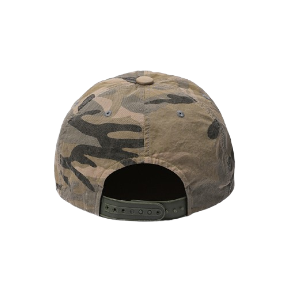 블루 선플라워 SUN 로고 프린팅 카모플라주 캡(Blue Sunflower SUN Logo Printed Camouflage Cap) - 4