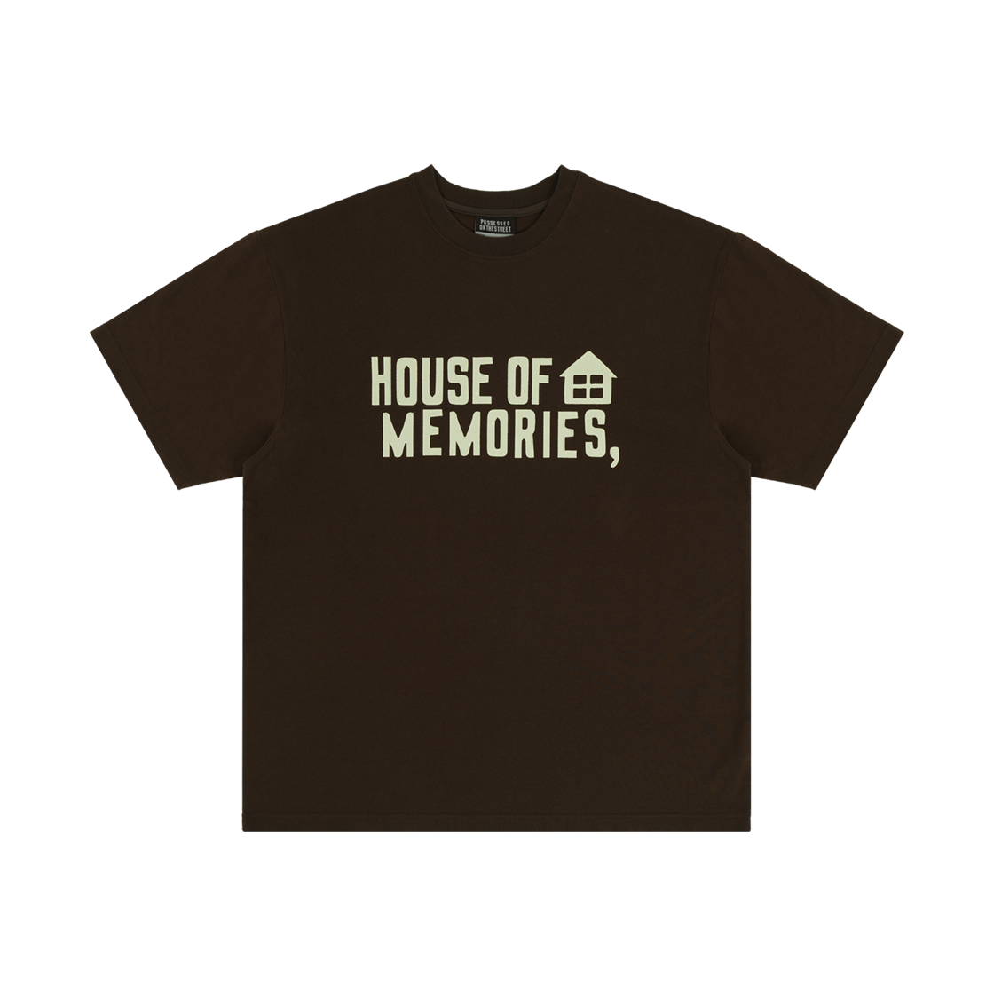 퍼츠 에이치 오 엠 티셔츠 브라운(POTS H.O.M T-Shirt Brown)