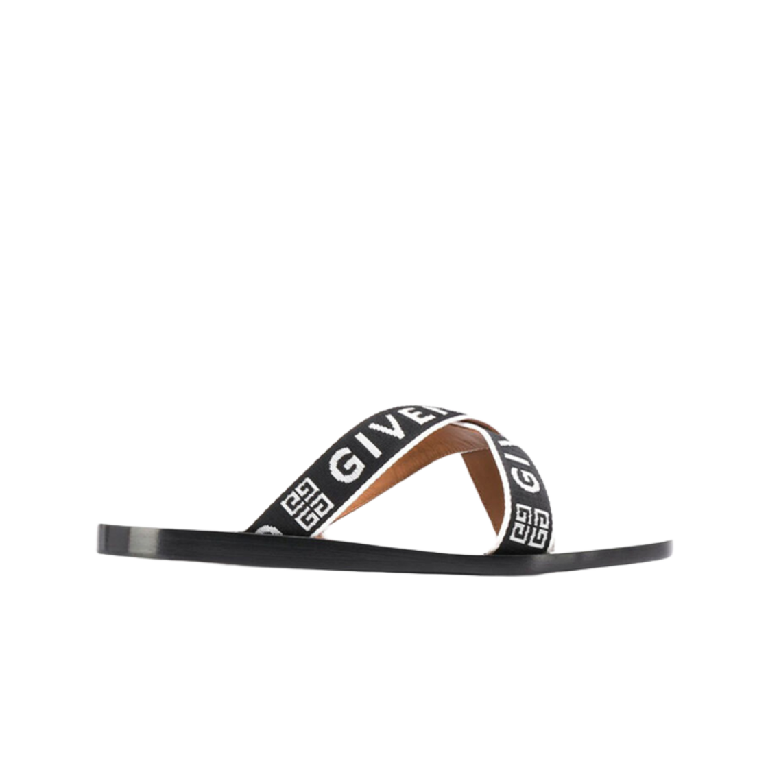 (W) 지방시 로고 스트랩 샌들 블랙((W) Givenchy Logo Strap Sandals Black)