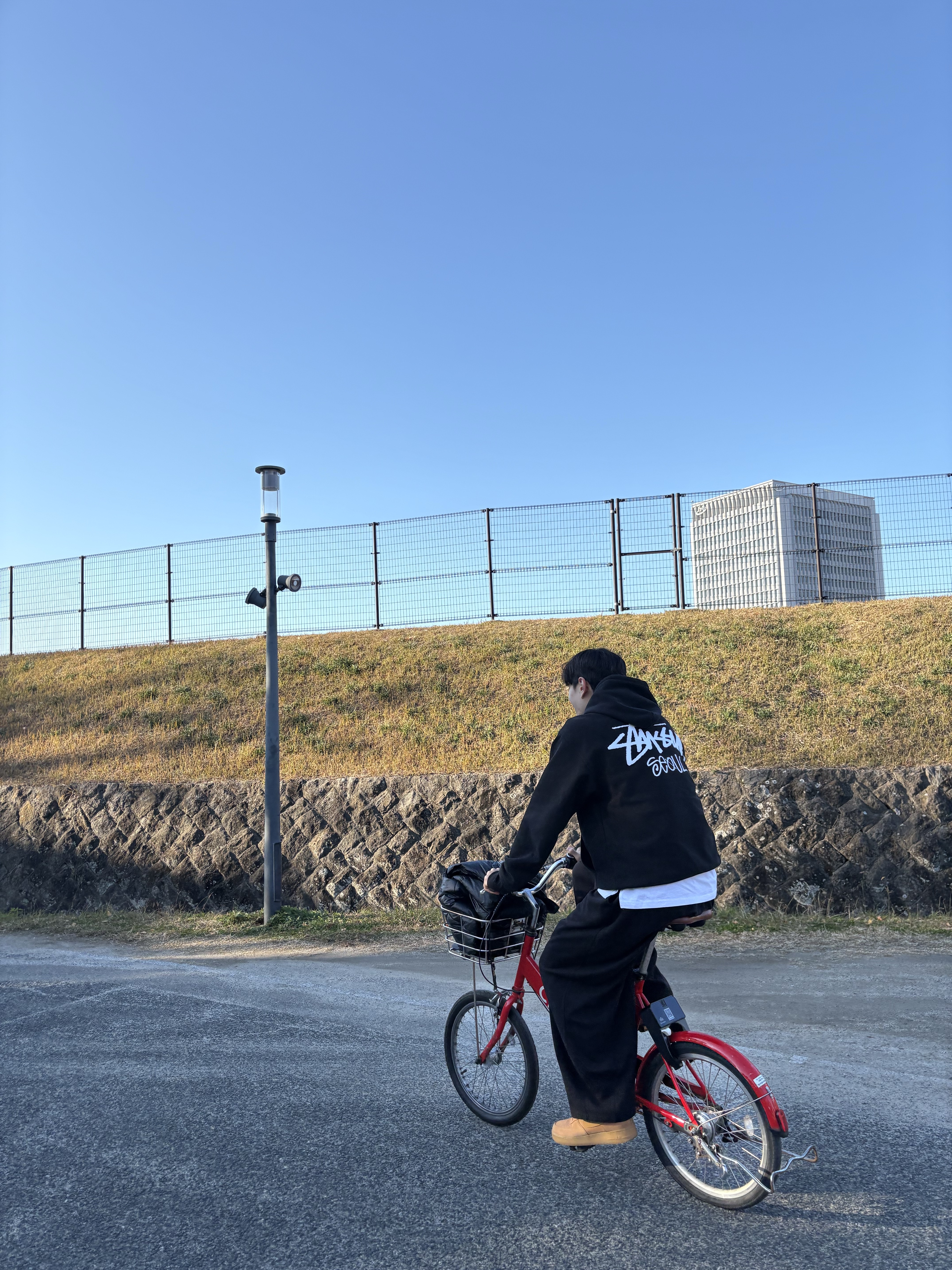 Stussy Stock Seoul Hood Black, Nike Air Force 1 '07 WB Flax 착용 스타일 - 1