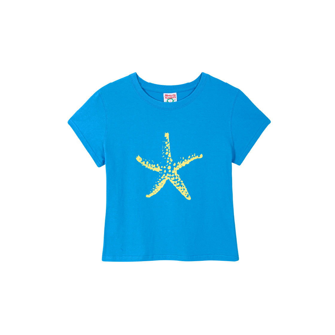 모스키토 머더러스 스타피쉬 미니 티셔츠 블루(Mosquito Murderers Starfish Mini T-Shirt Blue)