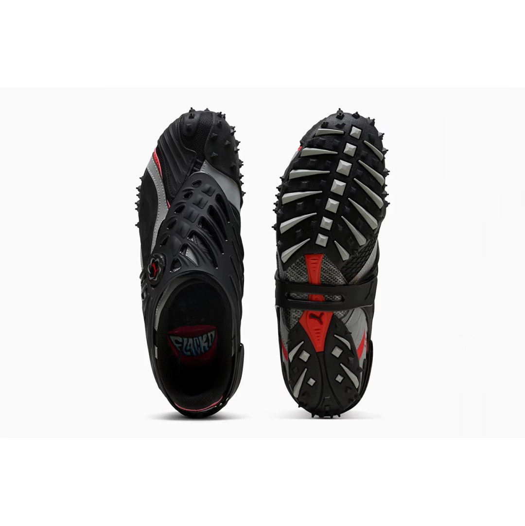 Puma x A$AP Rocky Mostro Gabbia Leather Puma Black Puma Silver 착용 스타일 - 3
