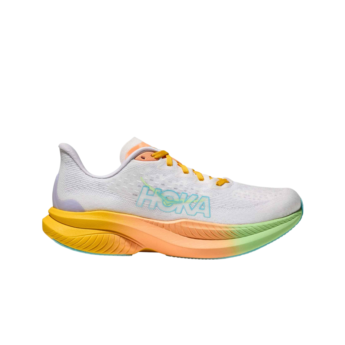 (W) 호카 마하 6 프로스트 스타라이트 글로우((W) Hoka Mach 6 Frost Starlight Glow) - 1