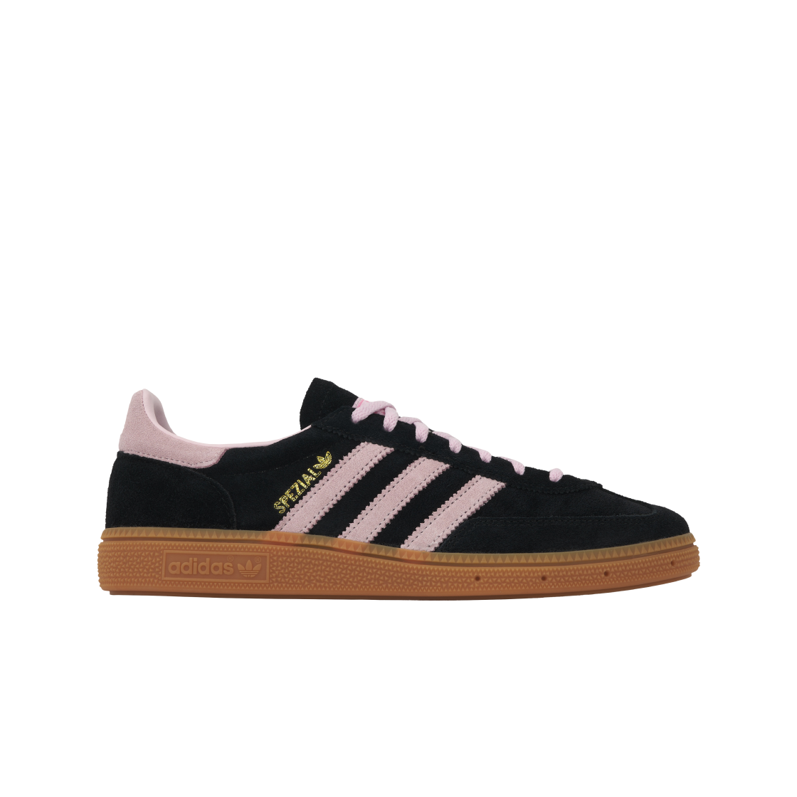 (W) 아디다스 스페지알 핸드볼 코어 블랙 클리어 핑크((W) Adidas Spezial Handball Core Black Clear Pink)