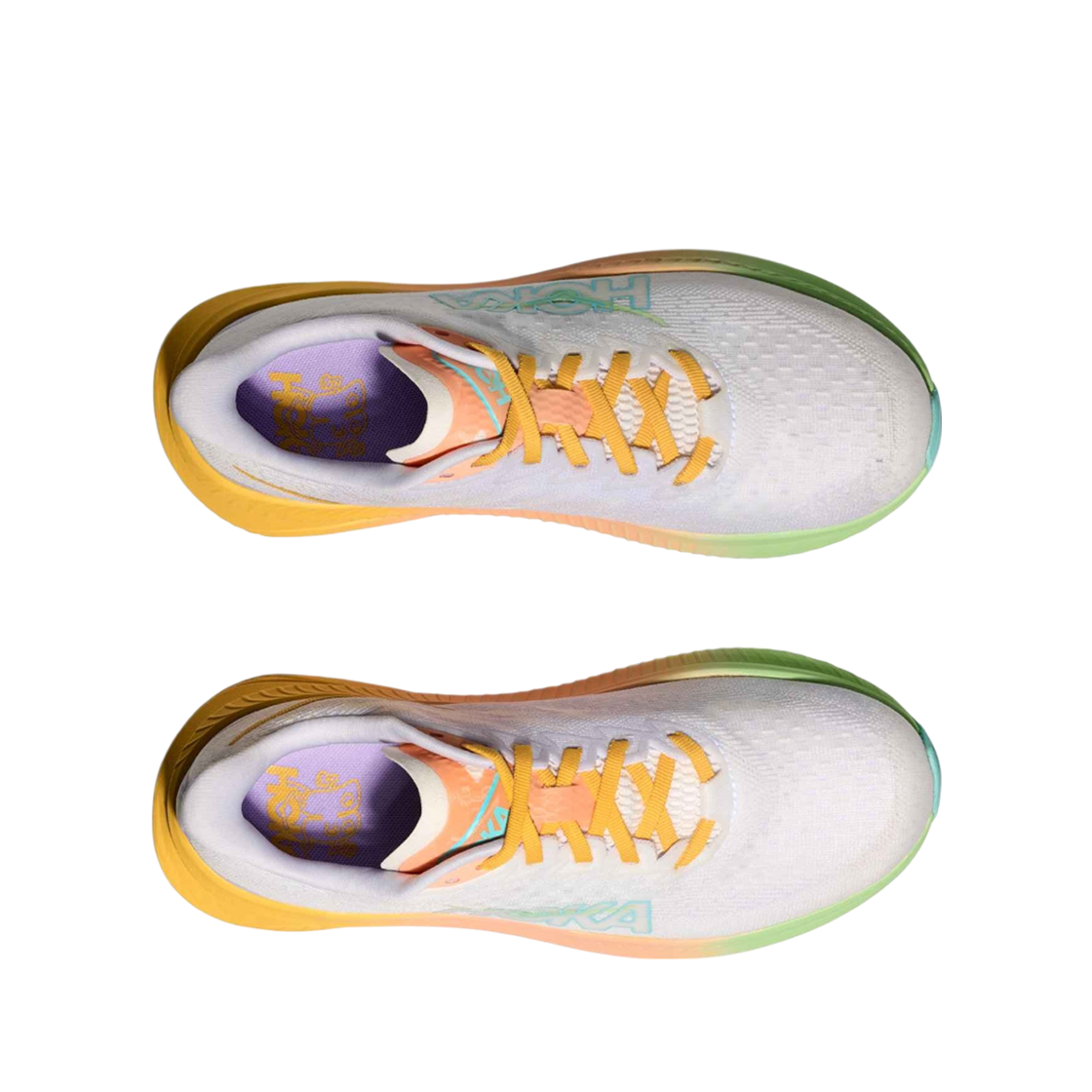 (W) 호카 마하 6 프로스트 스타라이트 글로우((W) Hoka Mach 6 Frost Starlight Glow) - 2