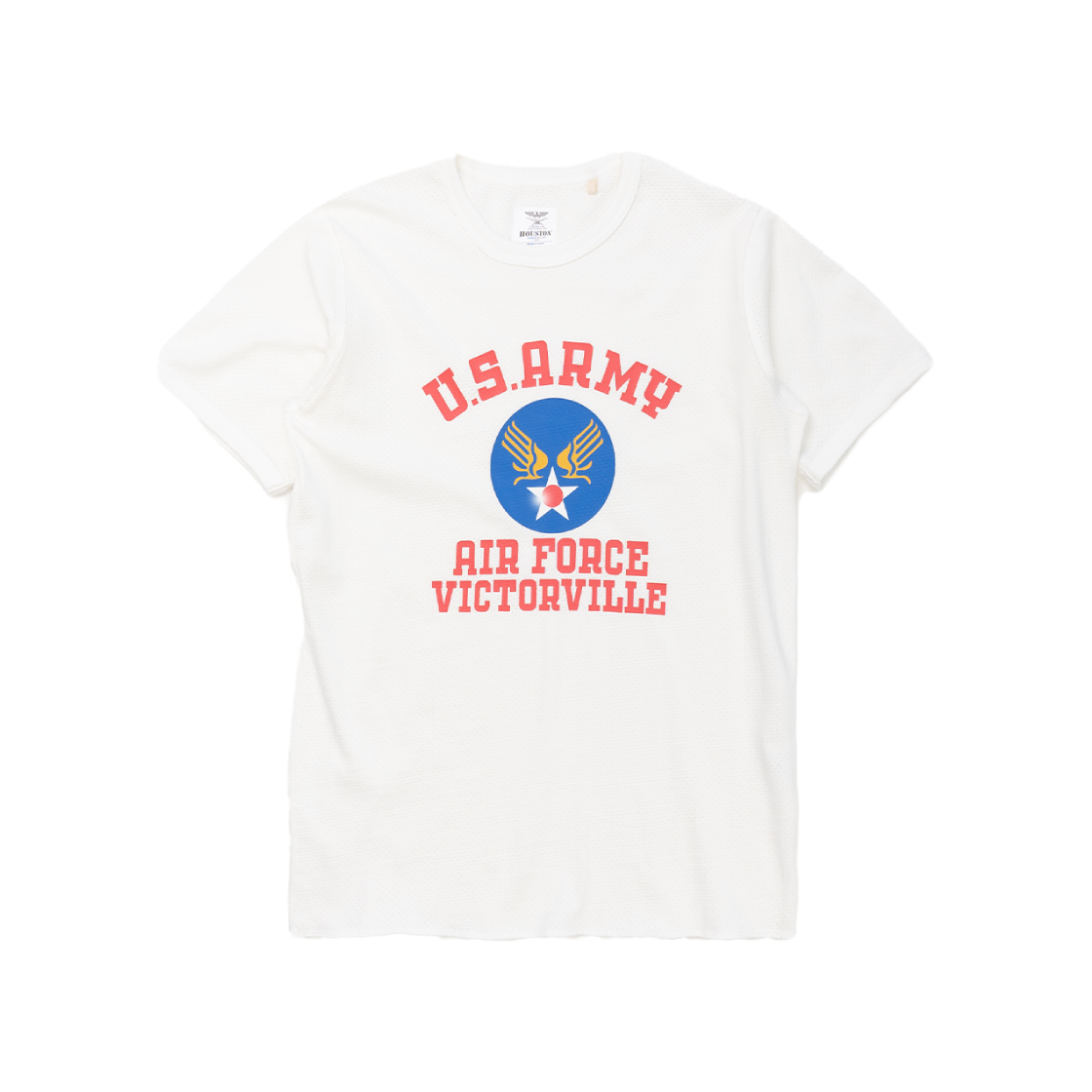 휴스턴 재팬 라이트 써멀 C/N 프린트 티 U.S. Army Force 오프 화이트 22294(Houston Japan Light Thermal C/N Print tee U.S. Army Air Force Off White 22294) - 1