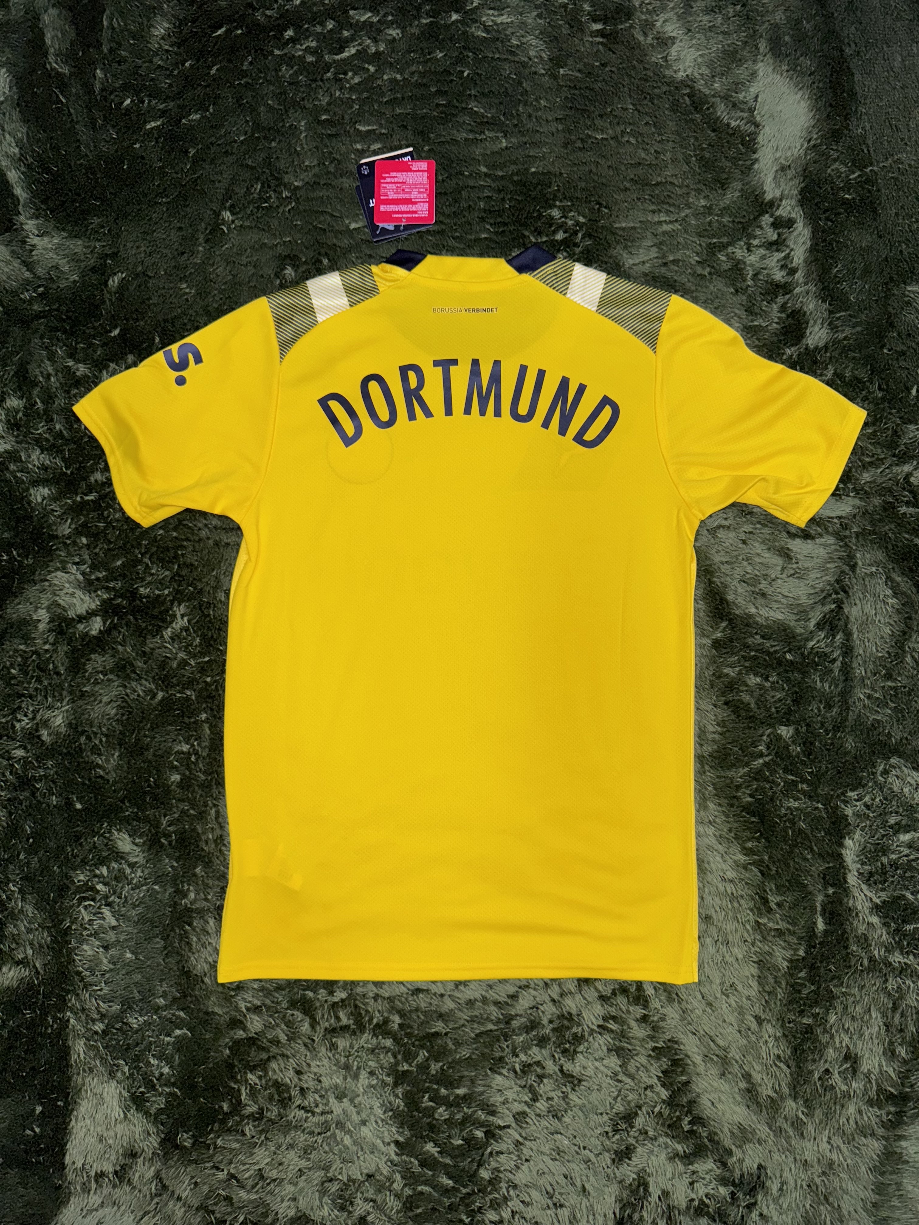 Puma Borussia Dortmund 2022/23 Cup Jersey Replica Yellow (Non Marking Ver.) 착용 스타일 - 7
