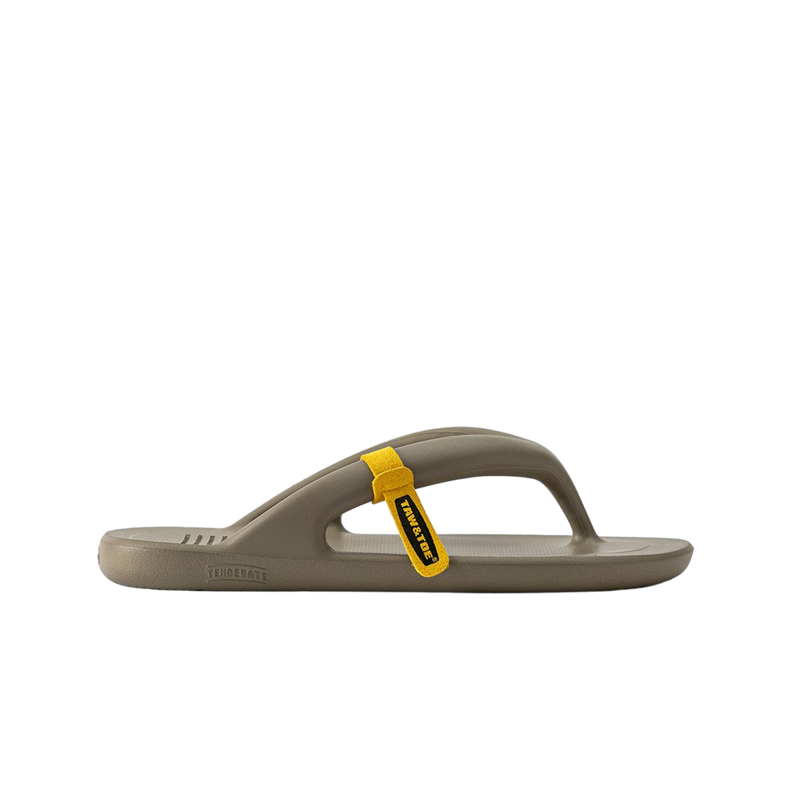 토앤토 플립 플랍 제로비티 머드 카키(Taw&Toe Flip Flop Zerovity Mud Khaki)