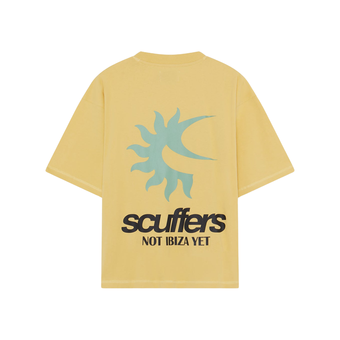 스쿠퍼스 낫 이비자 어게인 티셔츠 옐로우(Scuffers Not Ibiza Again T-Shirt Yellow)