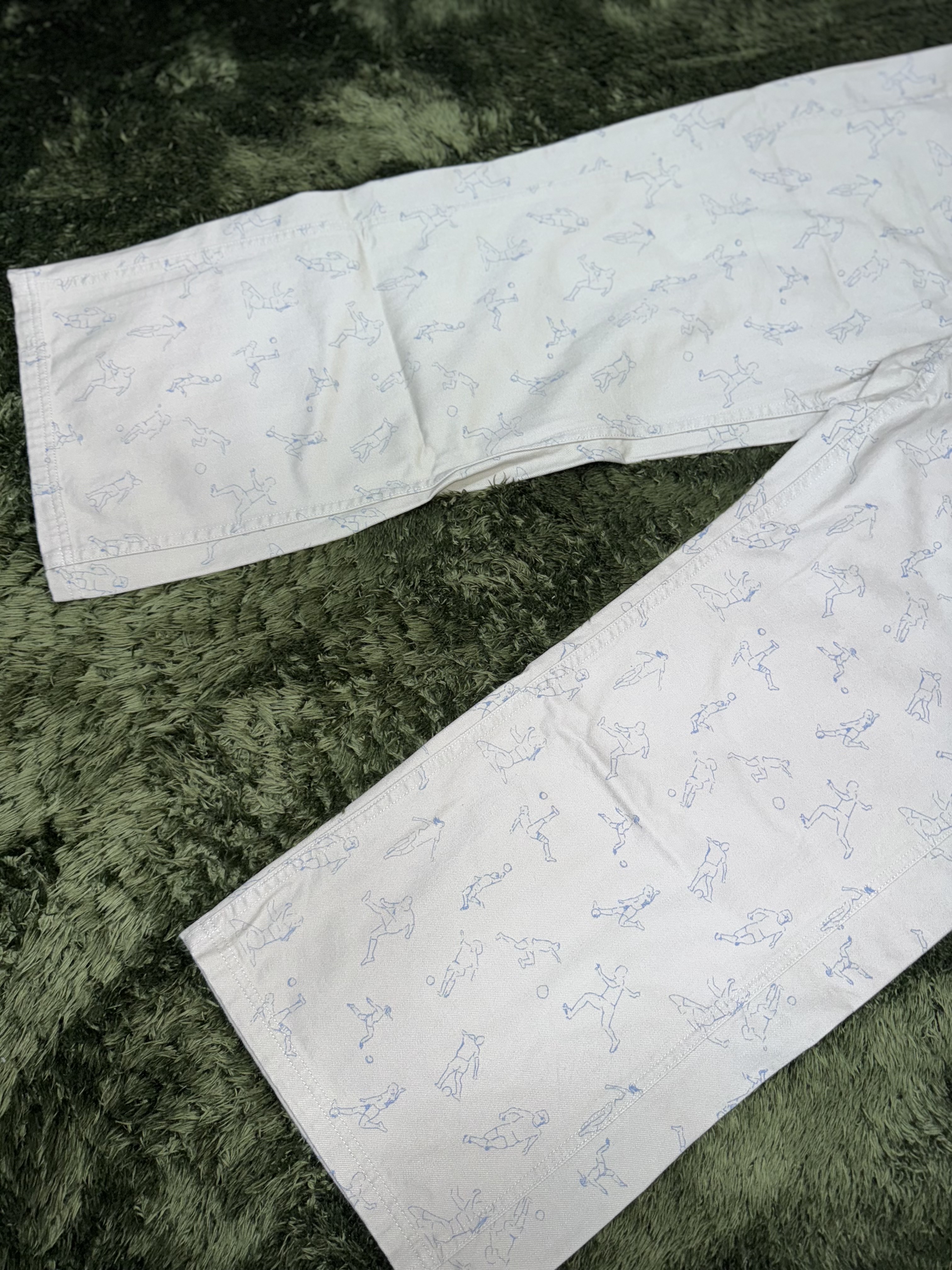 (W) Puma x KidSuper Pants Desert Dust 착용 스타일 - 5