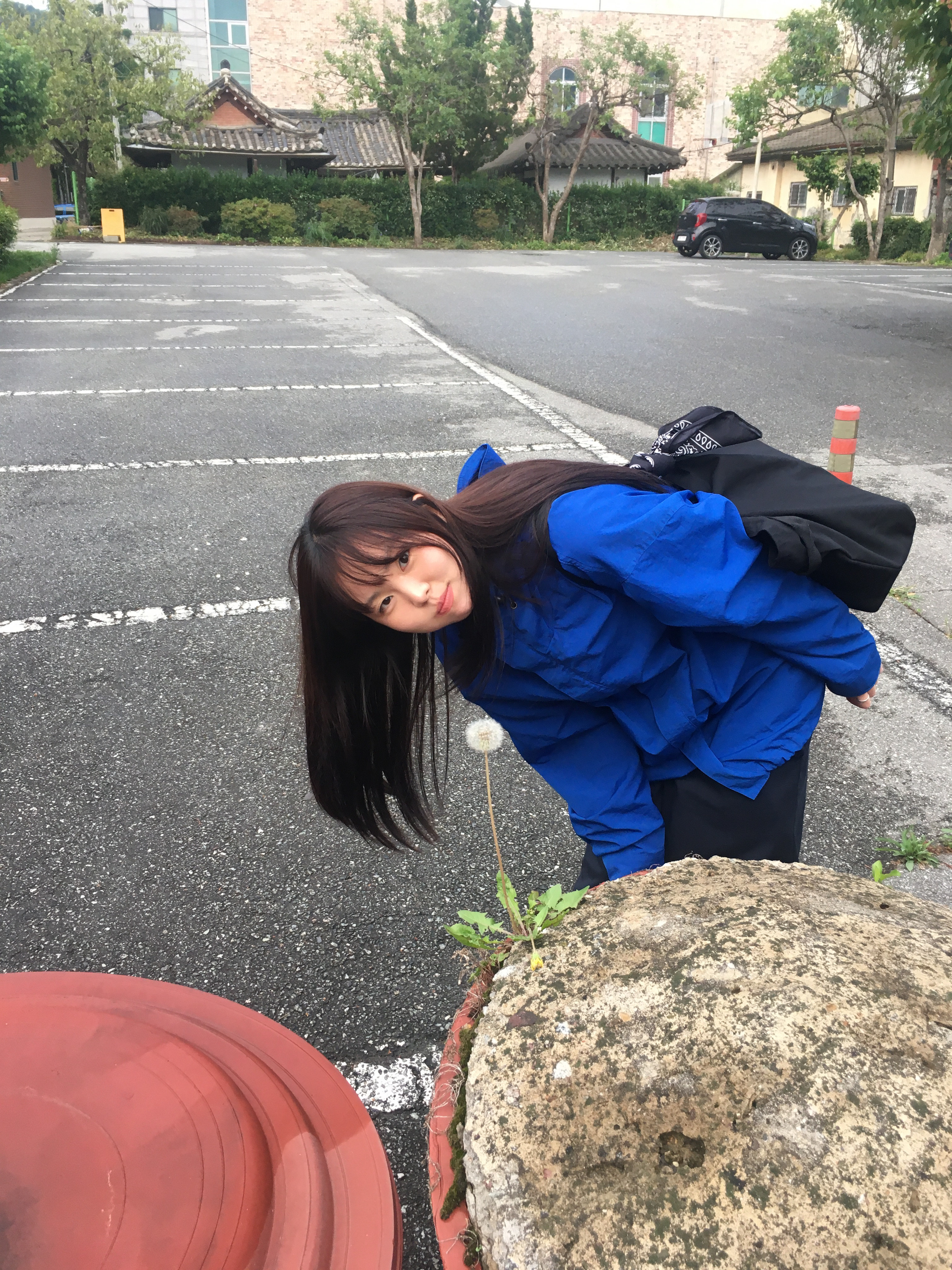 Dickies Loose Fit 13 Inch Flat Front Work Shorts Dark Navy, YMCL KY Tote Bag Black (GB0636) μ°©μ© μ€νμΌ - 2