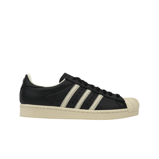 【Adidas x Thug Club】Superstar Vintage Core Black Cream Adidas x Thug Club Superstar Vintage Core Black Cream White