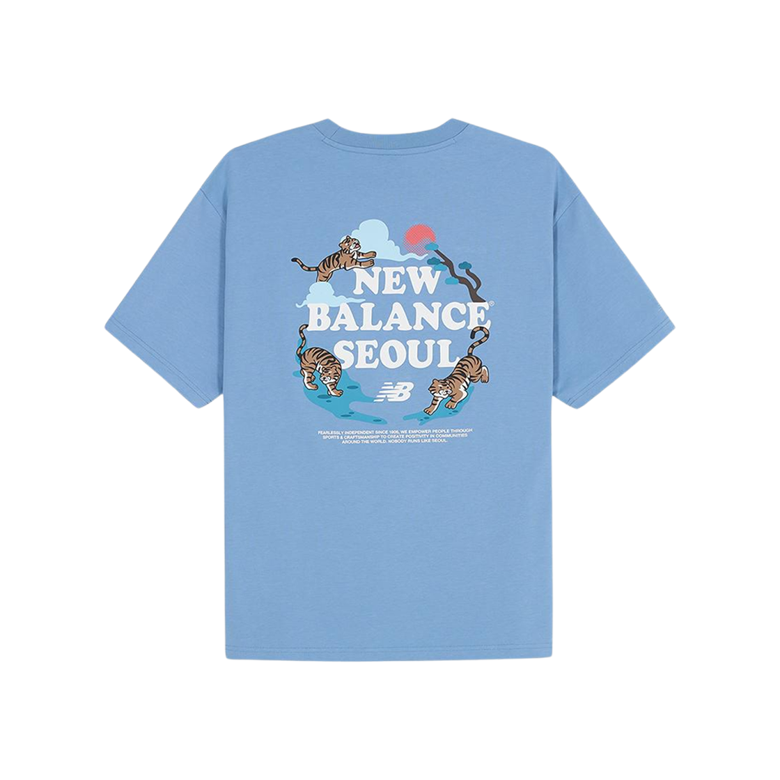 ★New Balance★ NBNEF2A063 UNI SEOUL TIGER HALF SLEEVE T-SHI New Balance UNI Seoul Tiger T-Shirts Unisex Casual Top Tee
