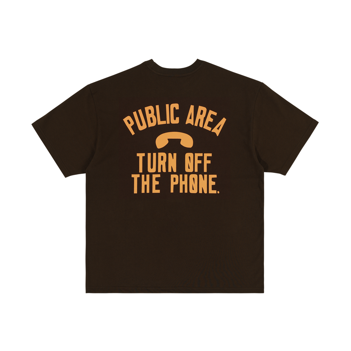 퍼츠 뮤트 티셔츠 브라운(POTS Mute T-Shirt Brown)