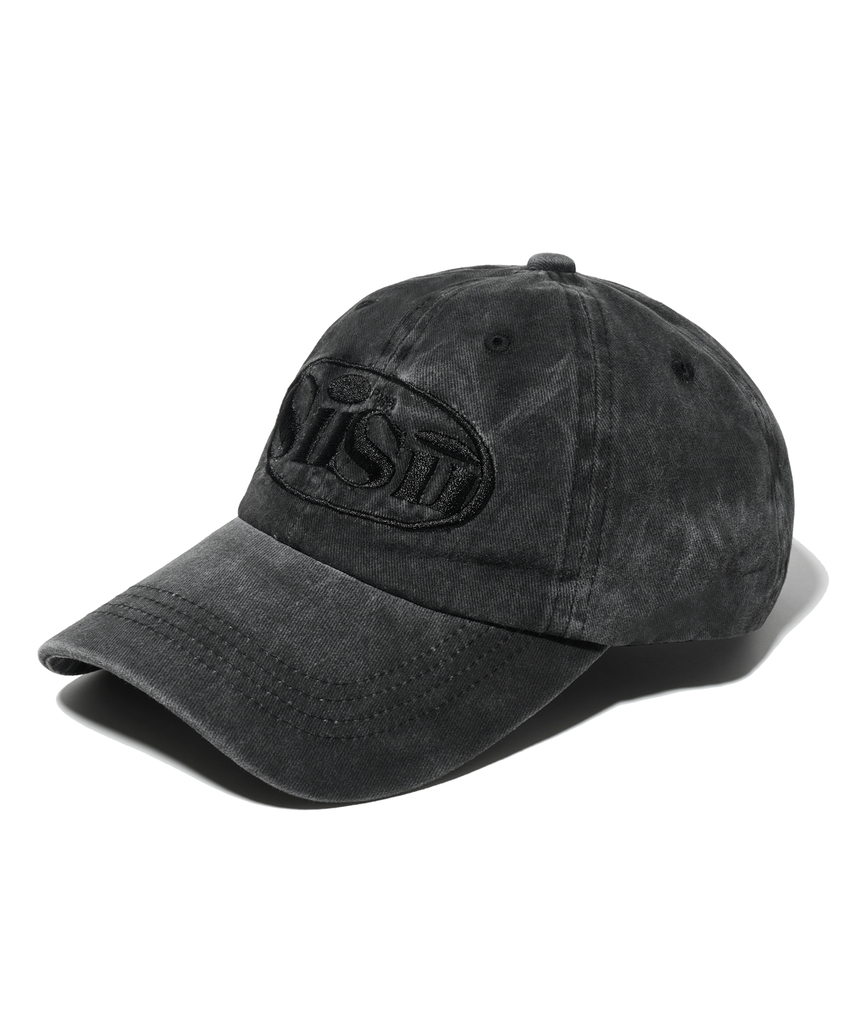페이지시시 오발 로고 피그먼트 볼캡 블랙(pagesiisii Oval Logo Pigment Ball Cap Black) - 2