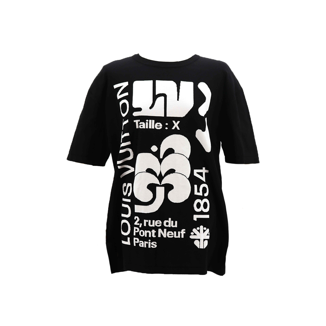 ITCPTIKVK6PD Louis Vuitton Graphic Intarsia T-Shirt 1A7QUP