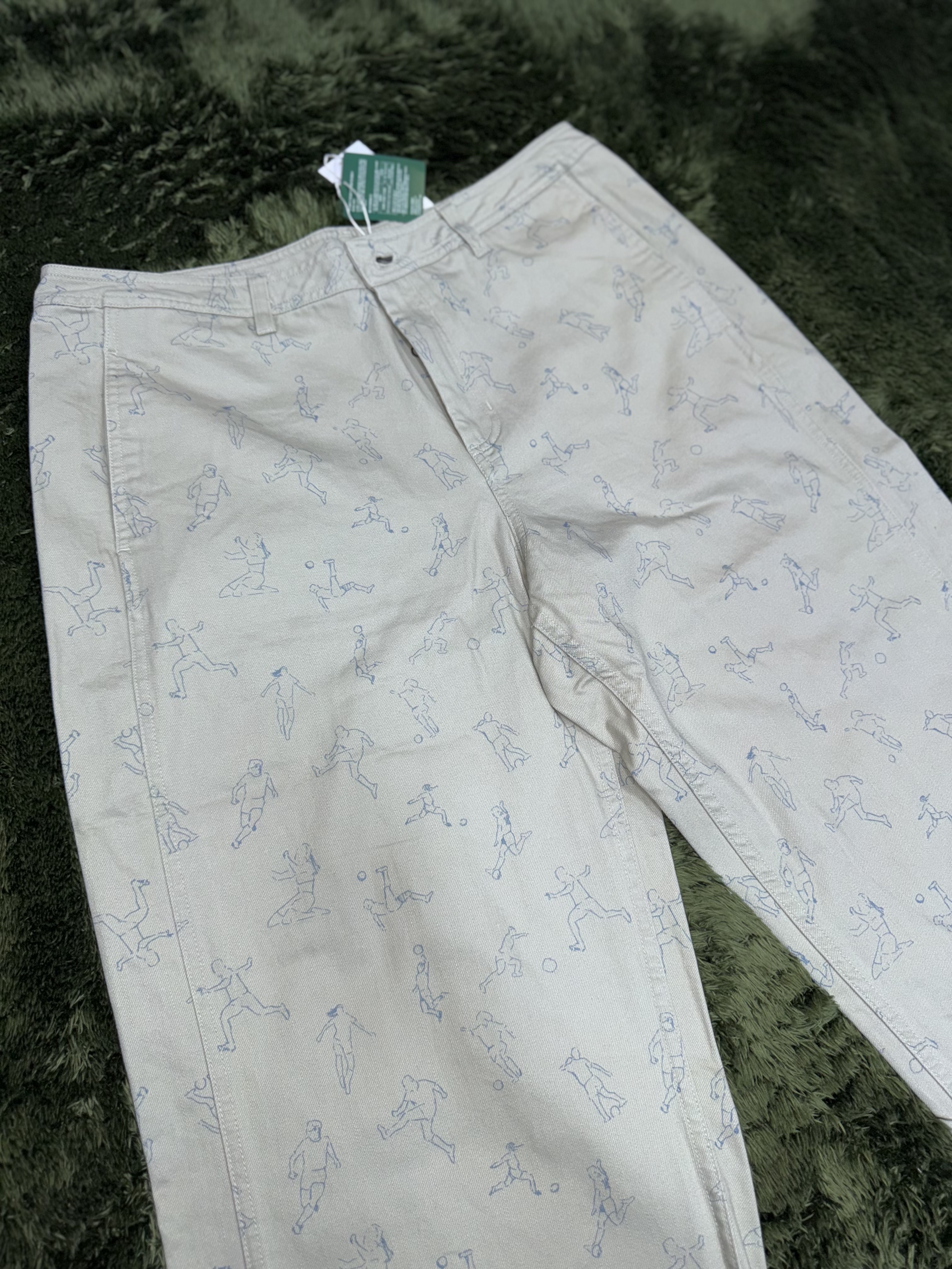 (W) Puma x KidSuper Pants Desert Dust 착용 스타일 - 4
