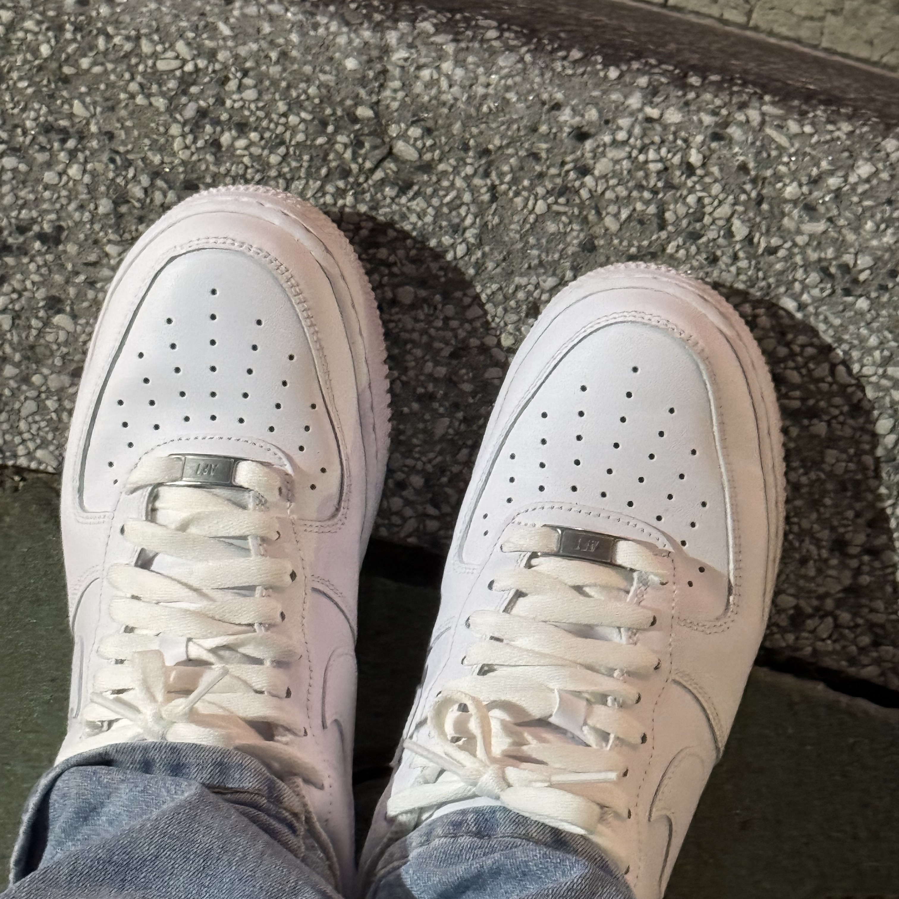 Nike Air Force 1 '07 Low White 착용 스타일