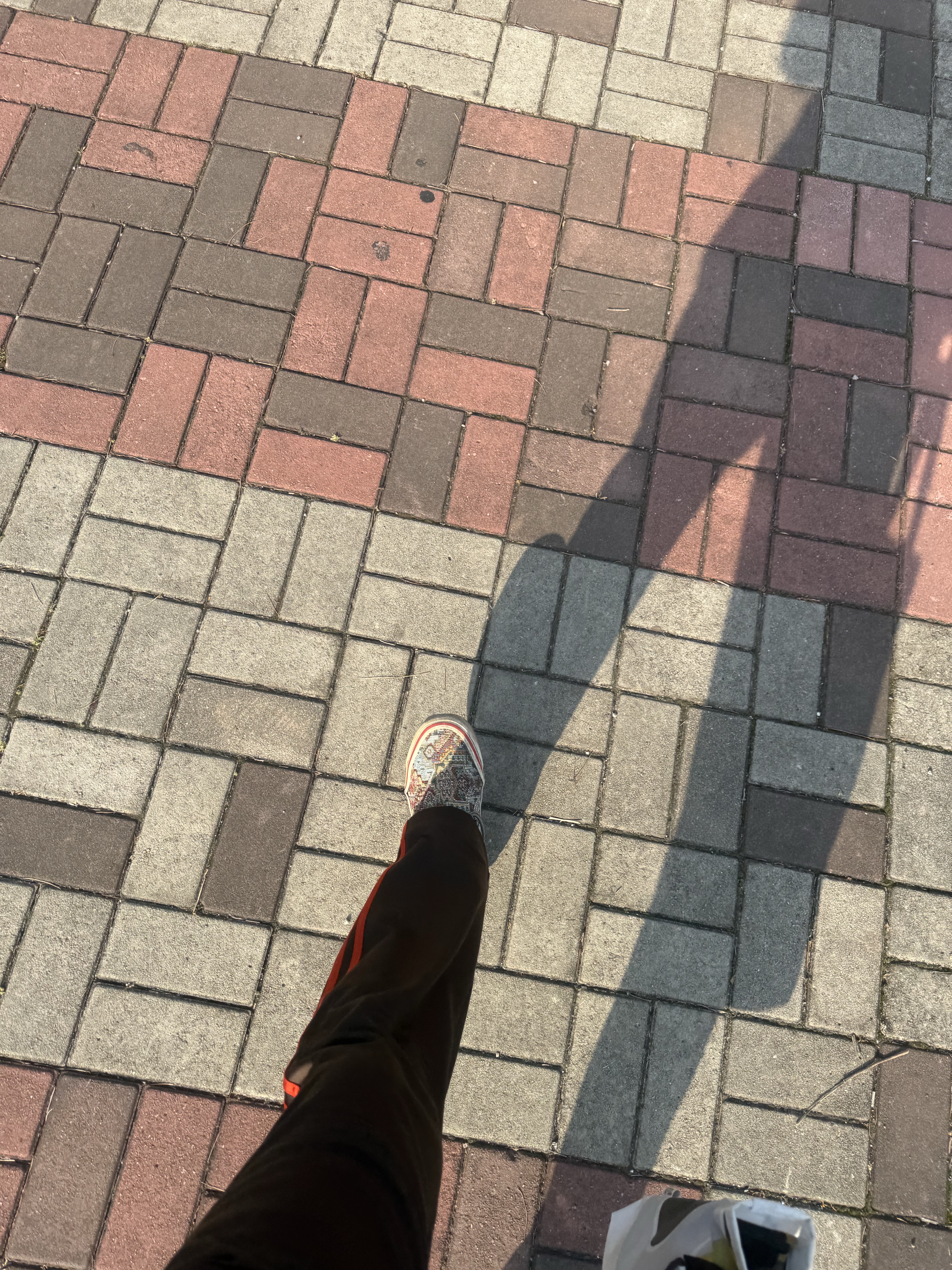 Uniqlo UT x Kaws x Warhol Coach Jacket Navy, Dr. Martens x Palace 1461 Red 착용 스타일 - 5