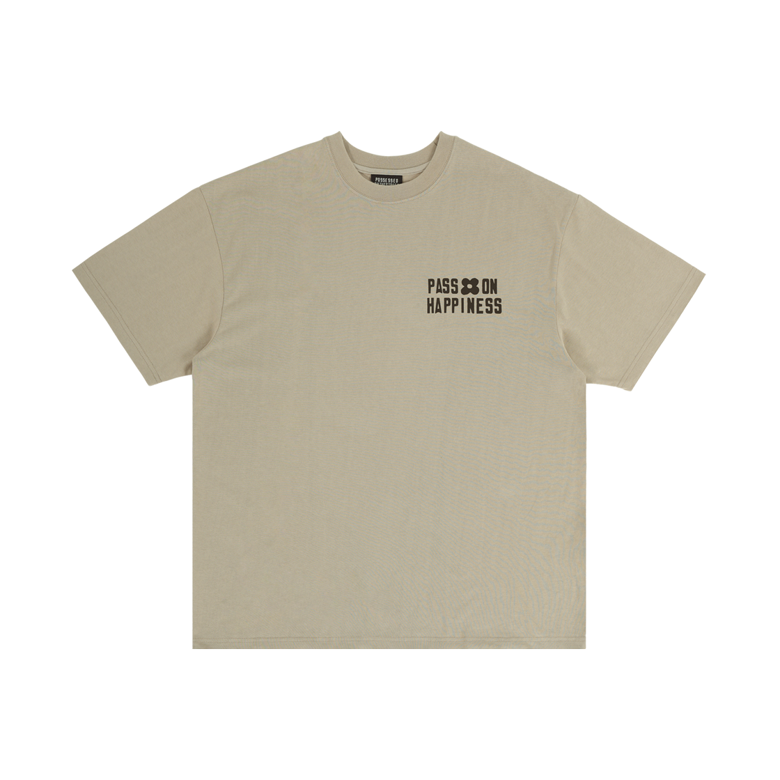 퍼츠 해피니스 티셔츠 베이지(POTS Happiness T-Shirt Beige)