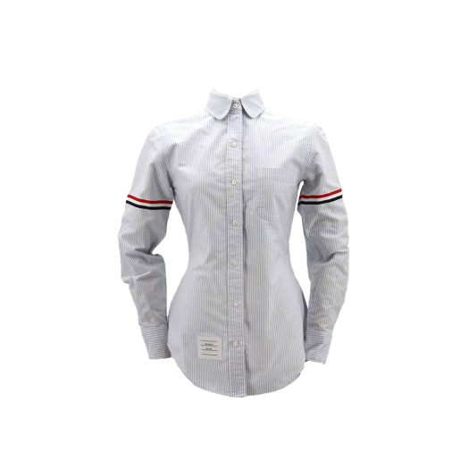 ITN67DI8UDW9 Thom Browne Armband Oxford Shirt FLL019E