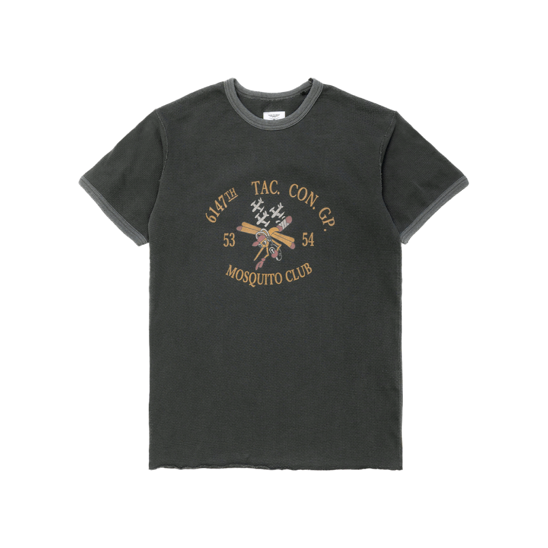 22295BK Houston Japan Light Thermal C/N Print tee Mosquite Club Black 22295