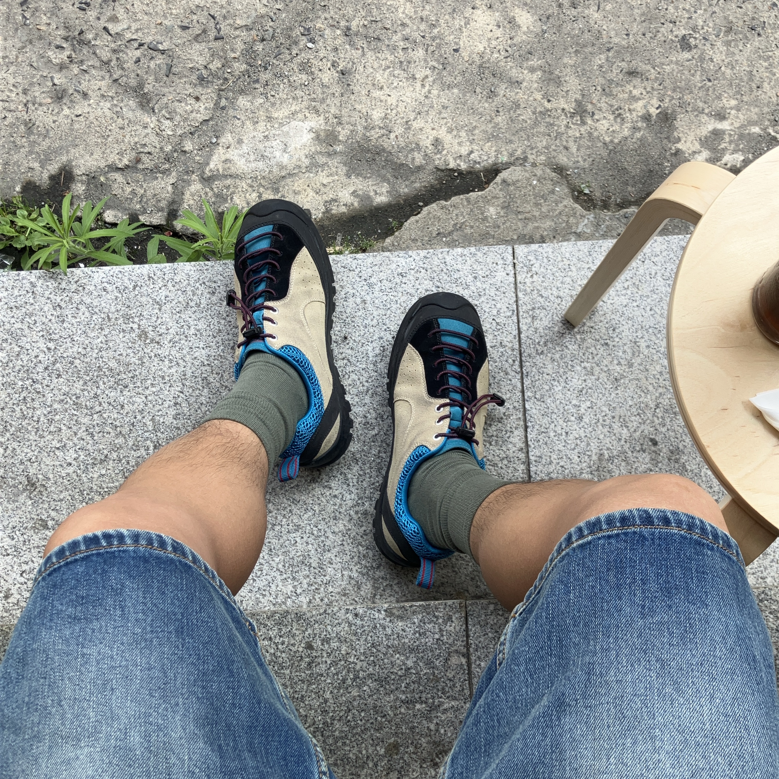 Keen Jasper Rocks SP Sneakers Beige 착용 스타일 - 2