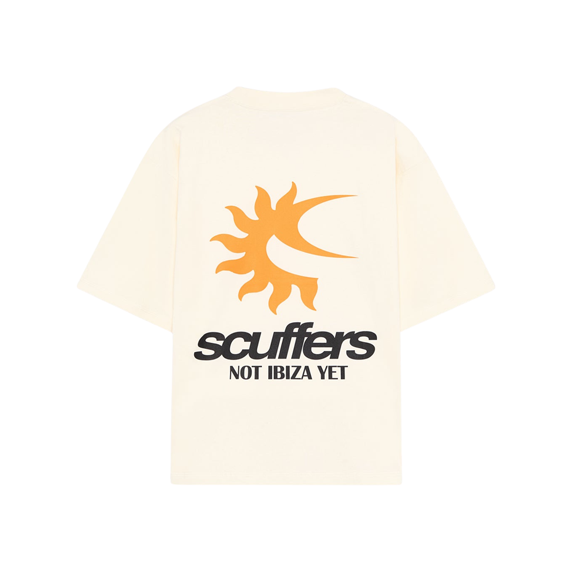 스쿠퍼스 낫 이비자 어게인 티셔츠 에크루(Scuffers Not Ibiza Again T-Shirt Ecru)