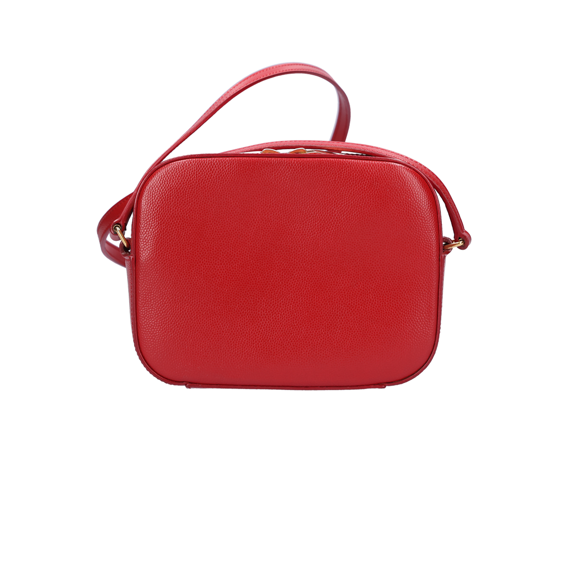 ITC4JBFPM54I Saint Laurent Monogram Camera Bag Leather Red - #3