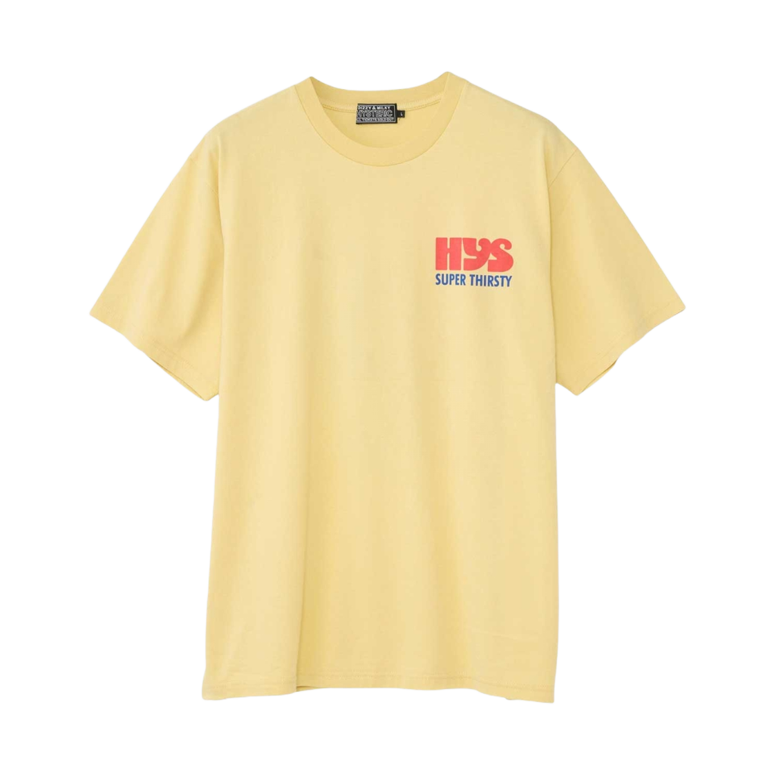히스테릭 글래머 프레쉬 쥬스 바 티셔츠 옐로우(Hysteric Glamour Fresh Juice Bar T-Shirt Yellow) - 1