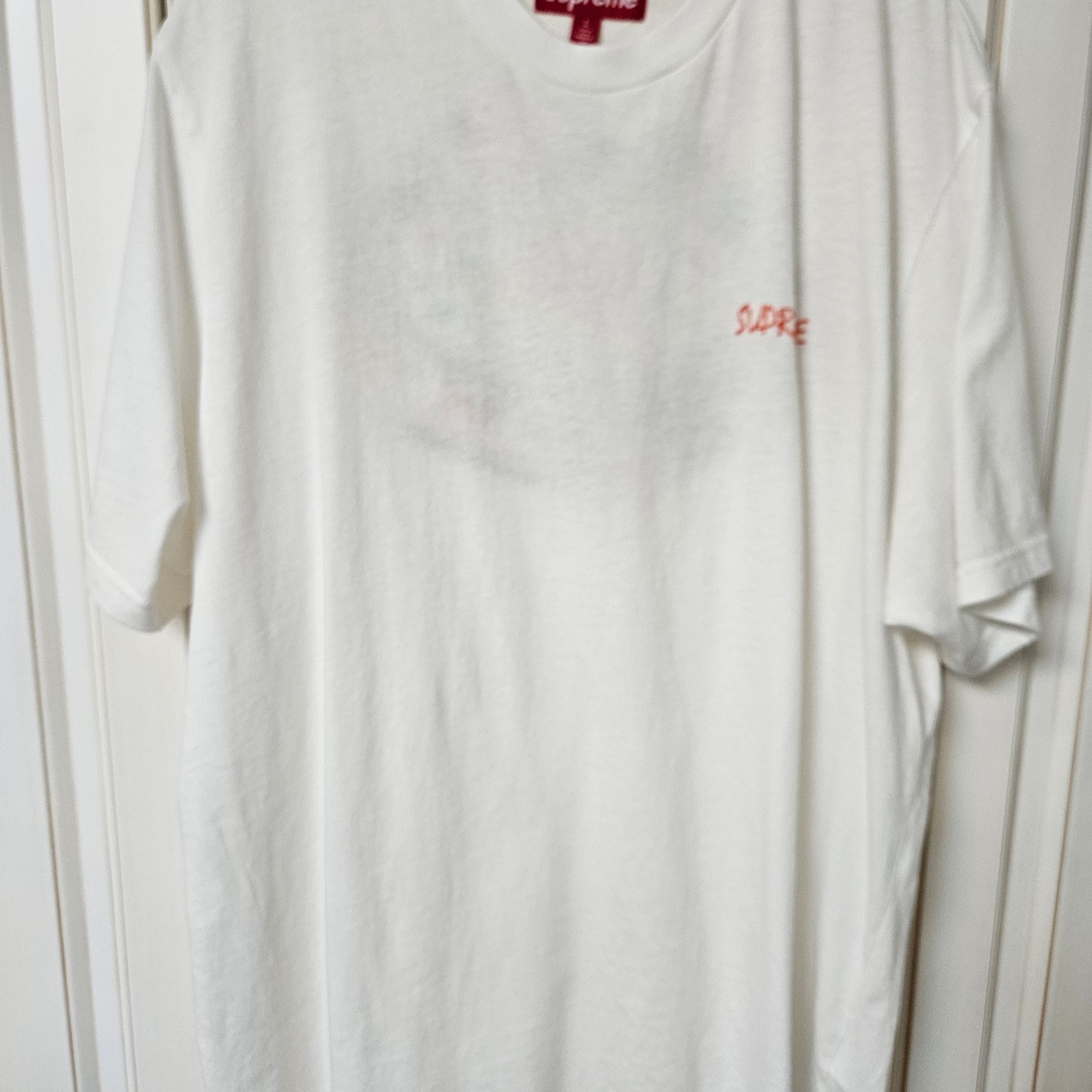 Supreme Zodiac S/S Top White - 25SS 착용 스타일 - 1