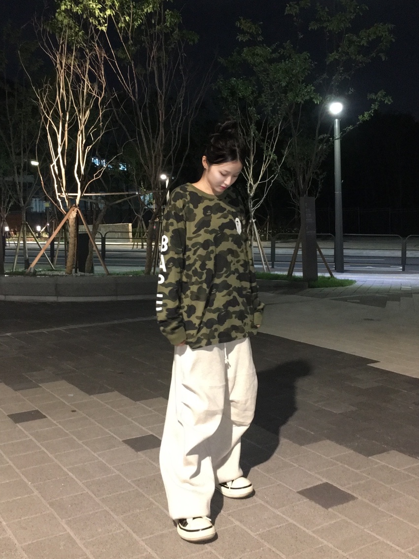 Old Order x AFGK Canvas Black Green 착용 스타일 - 5
