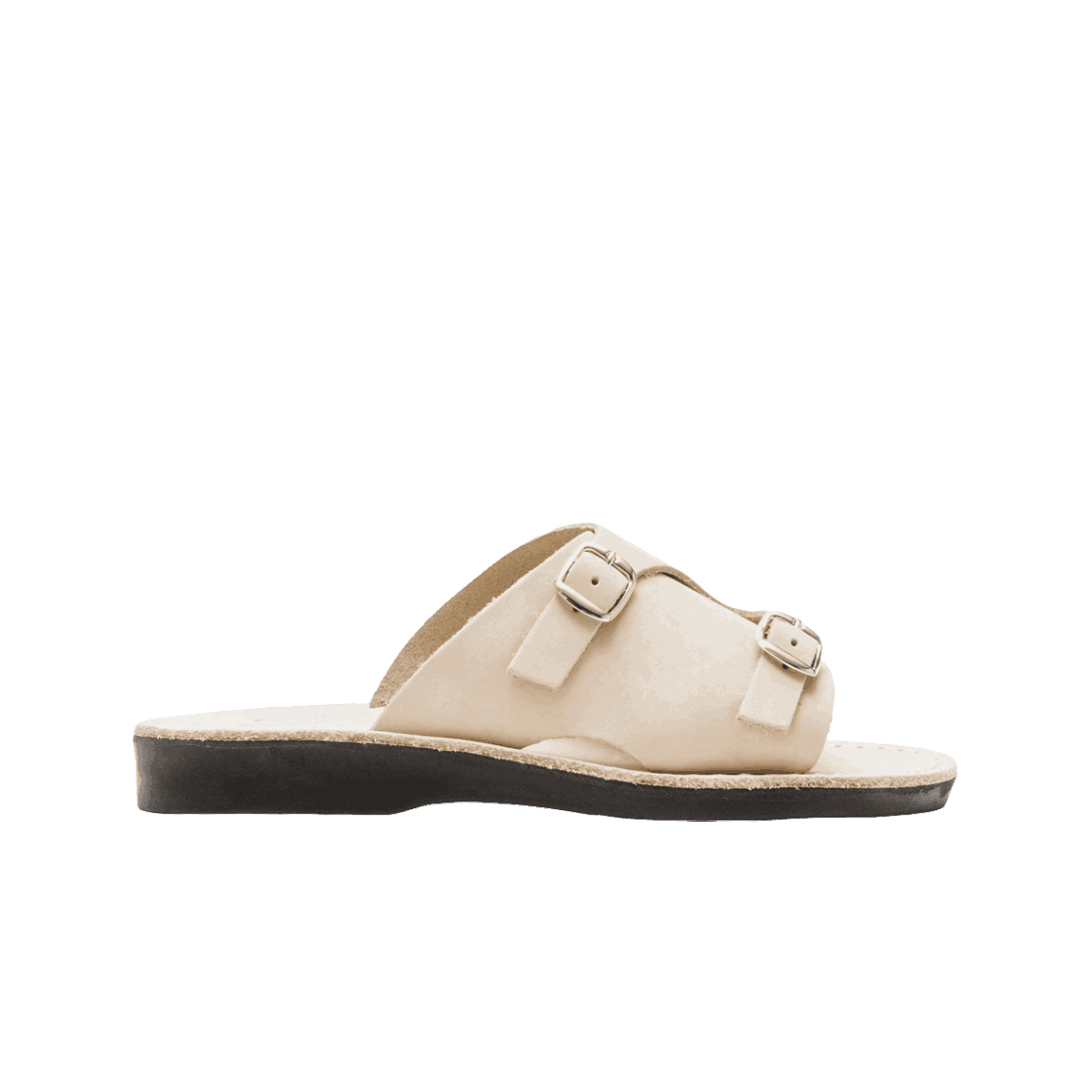 예루살렘 샌들 1016NN 세스 슬라이드 누벅 화이트(Jerusalem Sandals 1016 Seth White Nubuck)