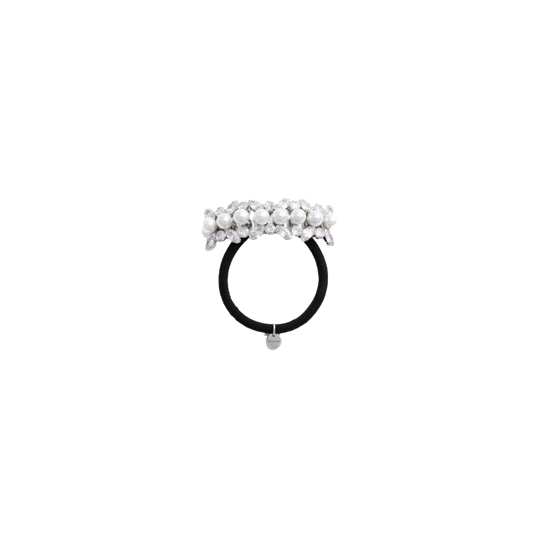 KW5CAC1SF02SV Self Portrait Women Multi Crystal Hair Cuff Silver - 25FW - 대표 이미지 #1