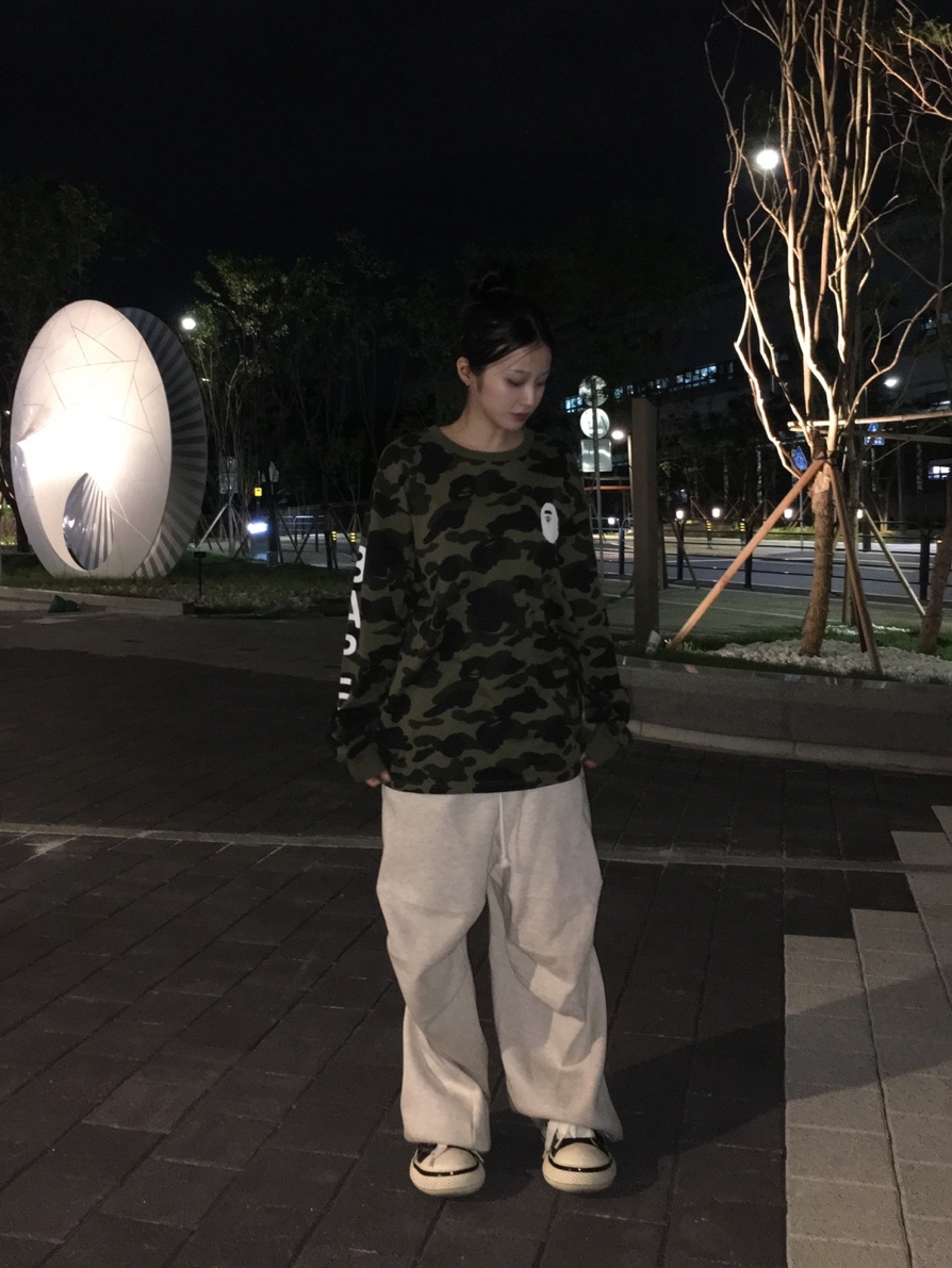 Old Order x AFGK Canvas Black Green 착용 스타일 - 6