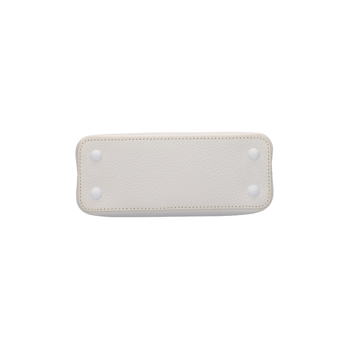 IT4SI5MTU6WN Louis Vuitton Capucines Mini East-West MM Leather White - #4
