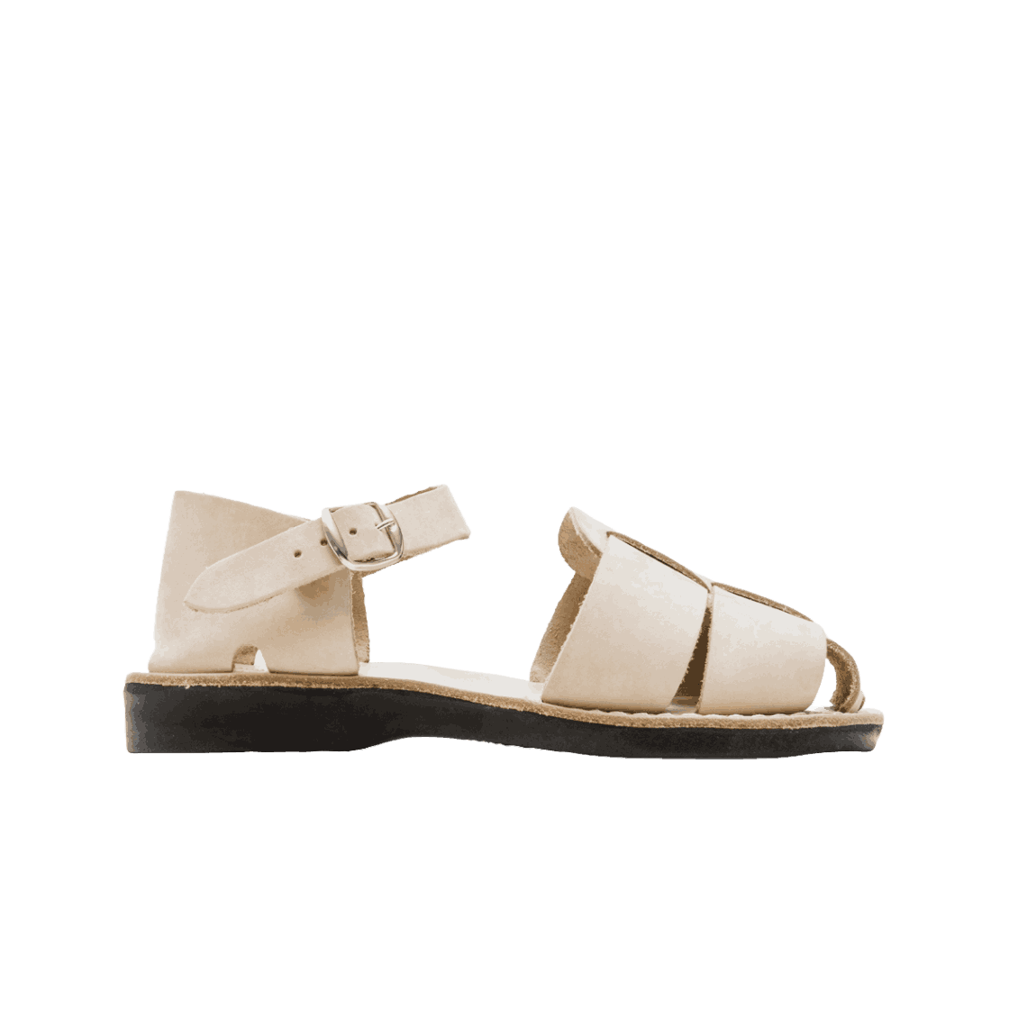 JS-1070N-WH Jerusalem Sandals No.1070 Gemma White Nubuck