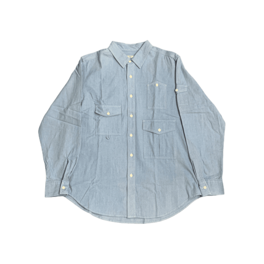 FJ shirt light blue The Guys ICC X FRANK J 2007 Multi-pocket shirt light blue