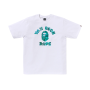 BAPE x Van Gogh Museum College T-Shirt White Sax