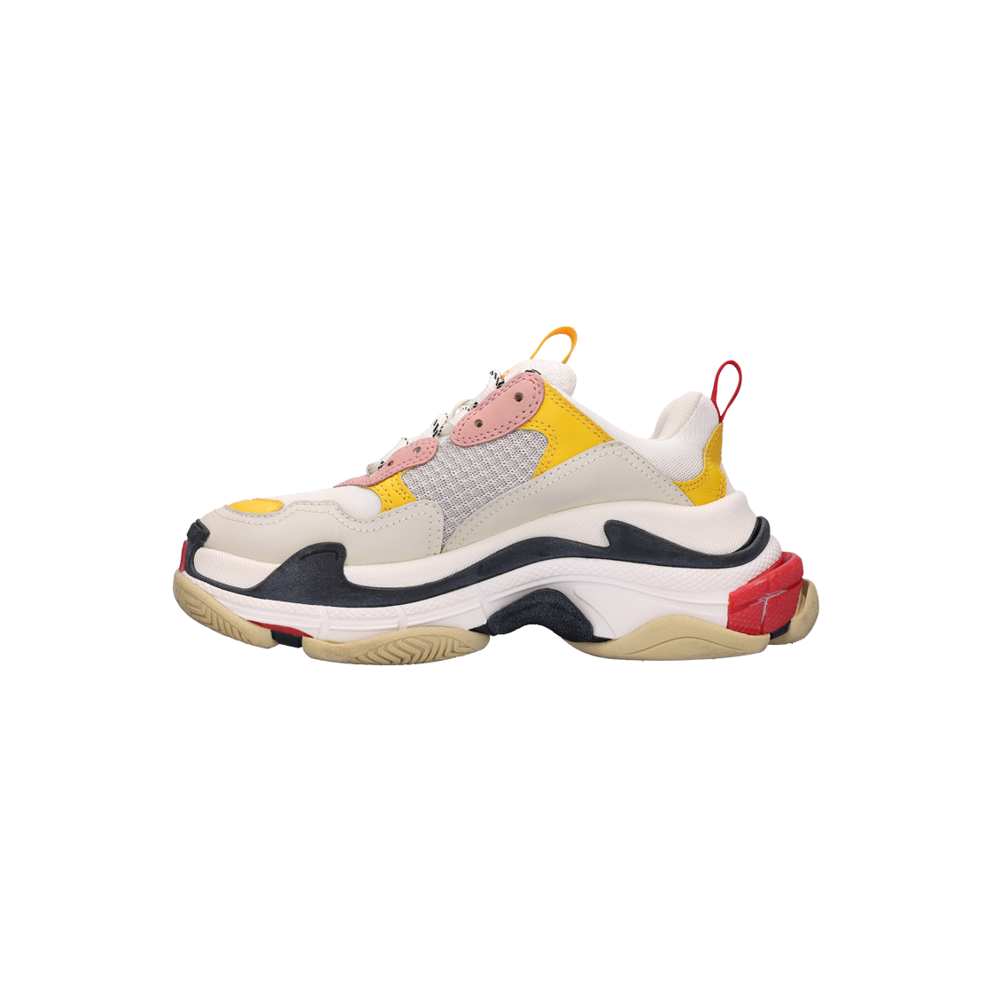 ITHPAJLHRUEK Balenciaga Triple S Calfskin Palladium 37 - #2
