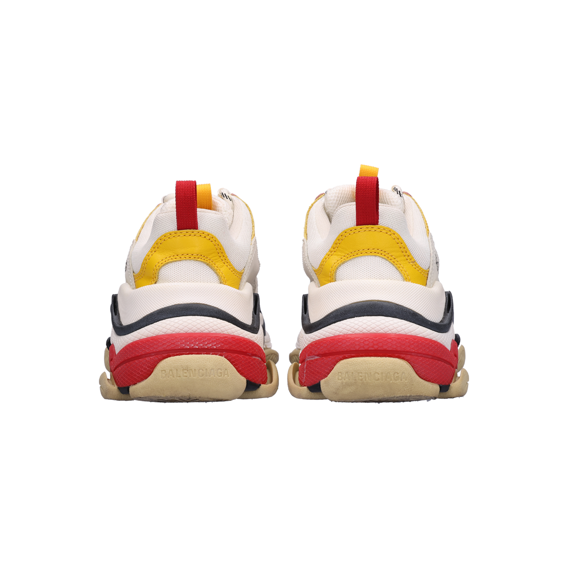 ITHPAJLHRUEK Balenciaga Triple S Calfskin Palladium 37 - #3