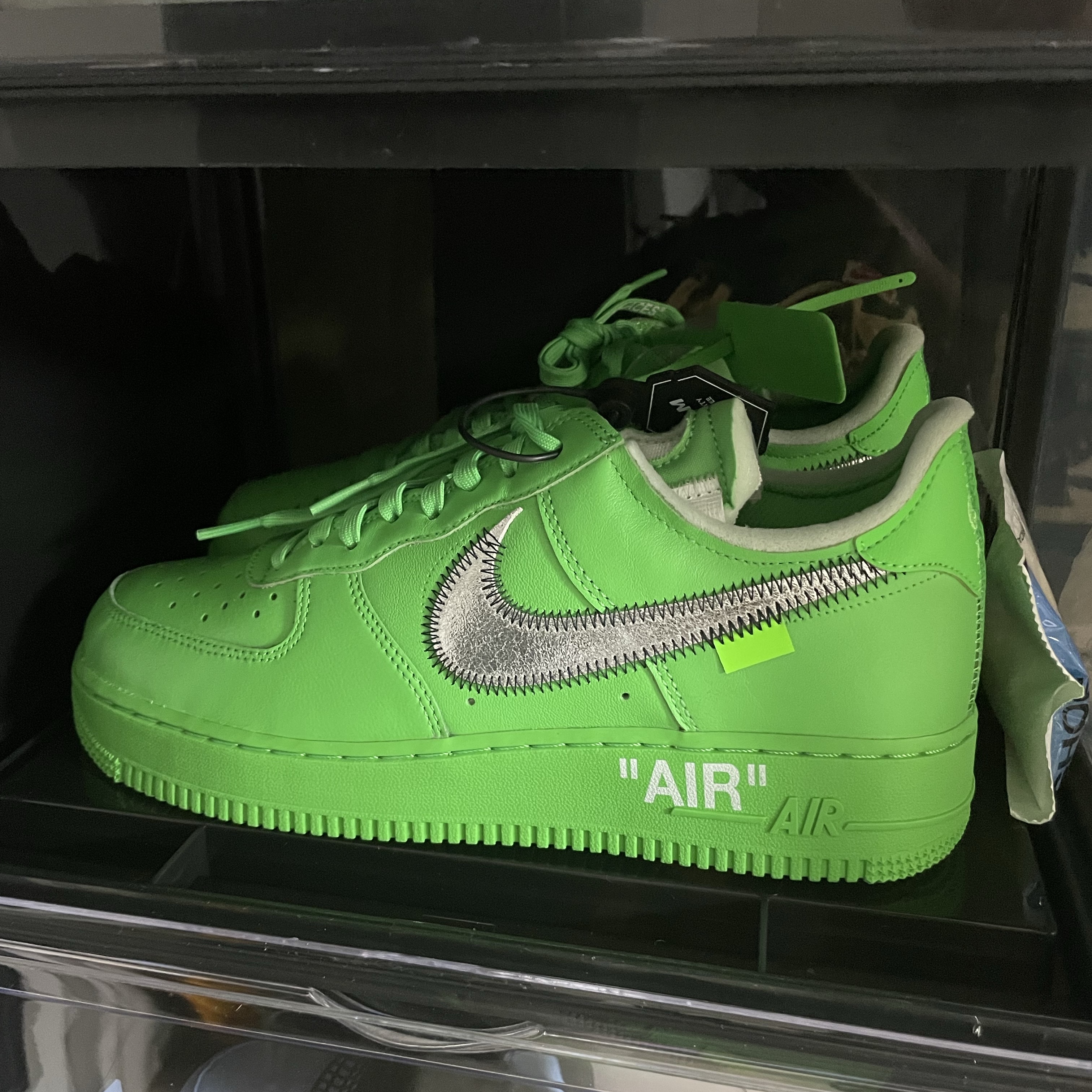 Nike x Off-White Air Force 1 Low Brooklyn 착용 스타일