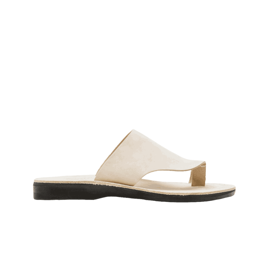 JS-1086NN-WH Jerusalem Sandals 1086 Petra White Nubuck