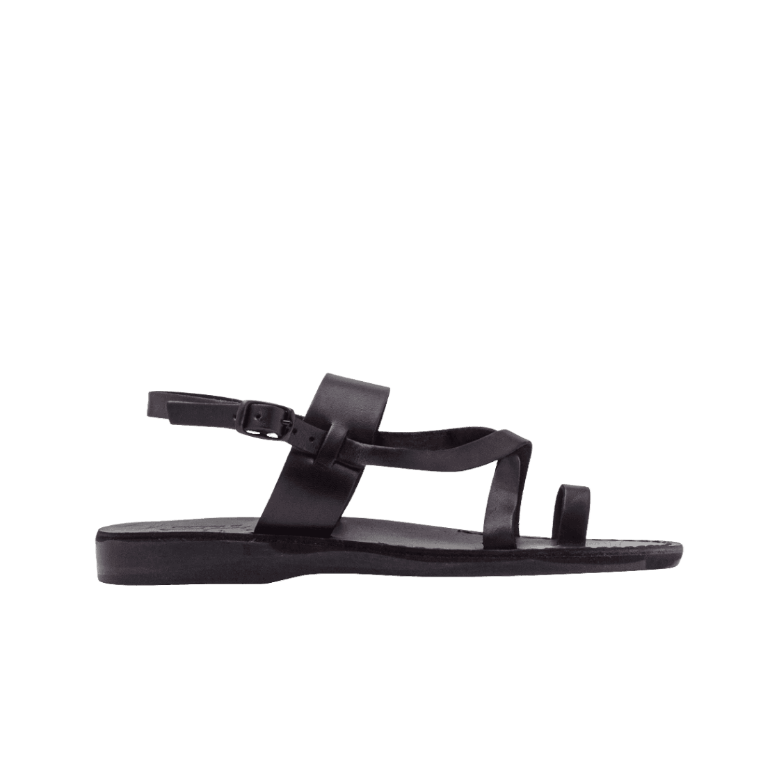 예루살렘 샌들 519 토 로프 스트랩 베다니 샌들 브라운