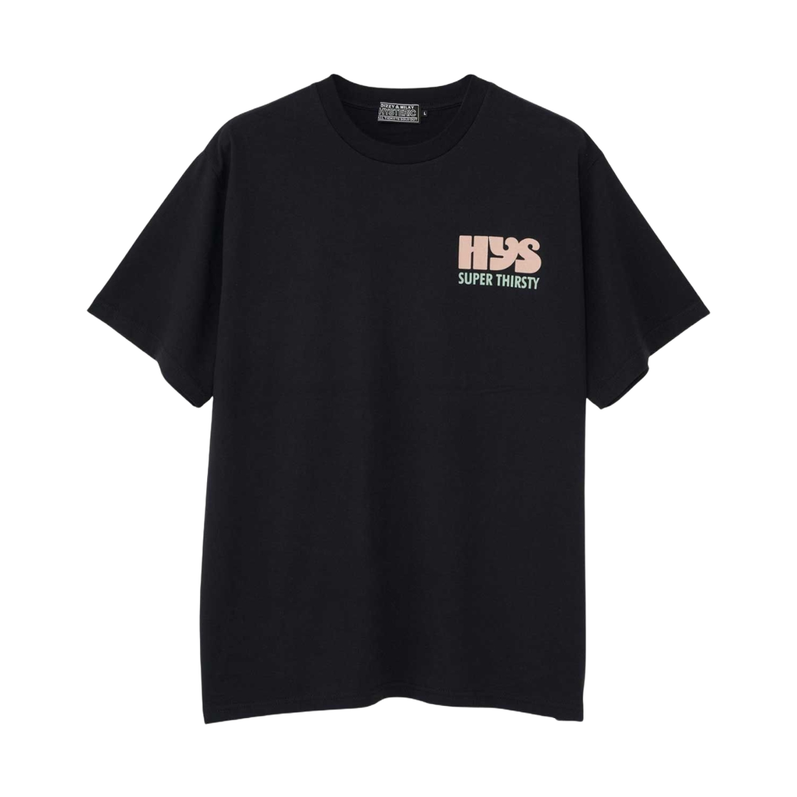 히스테릭 글래머 프레쉬 쥬스 바 티셔츠 블랙(Hysteric Glamour Fresh Juice Bar T-Shirt Black) - 1
