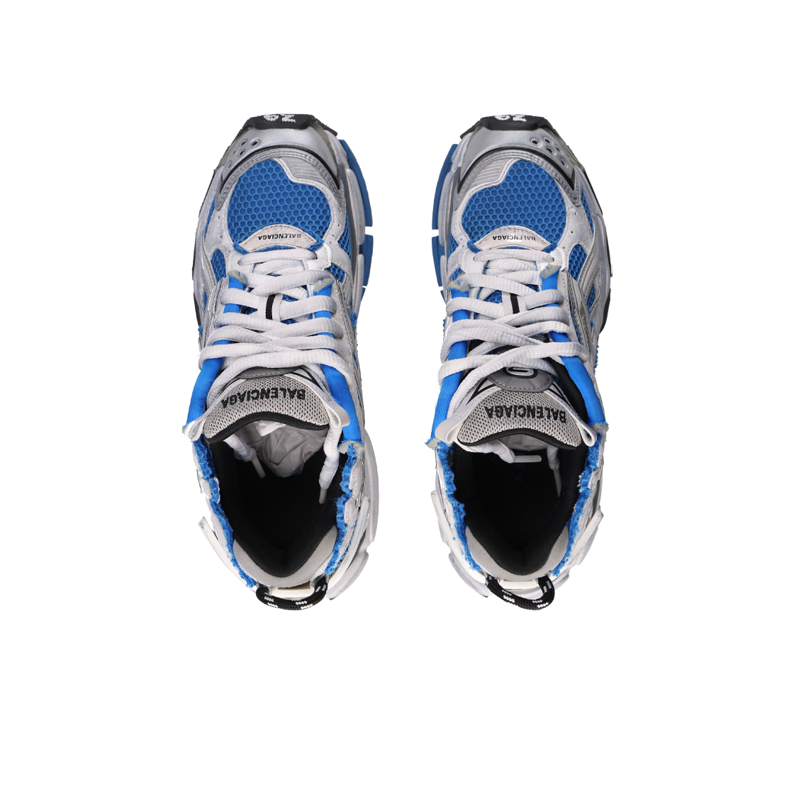 ITOBK7RVLQVB Balenciaga Runner Sneakers Blue White 39 - #5