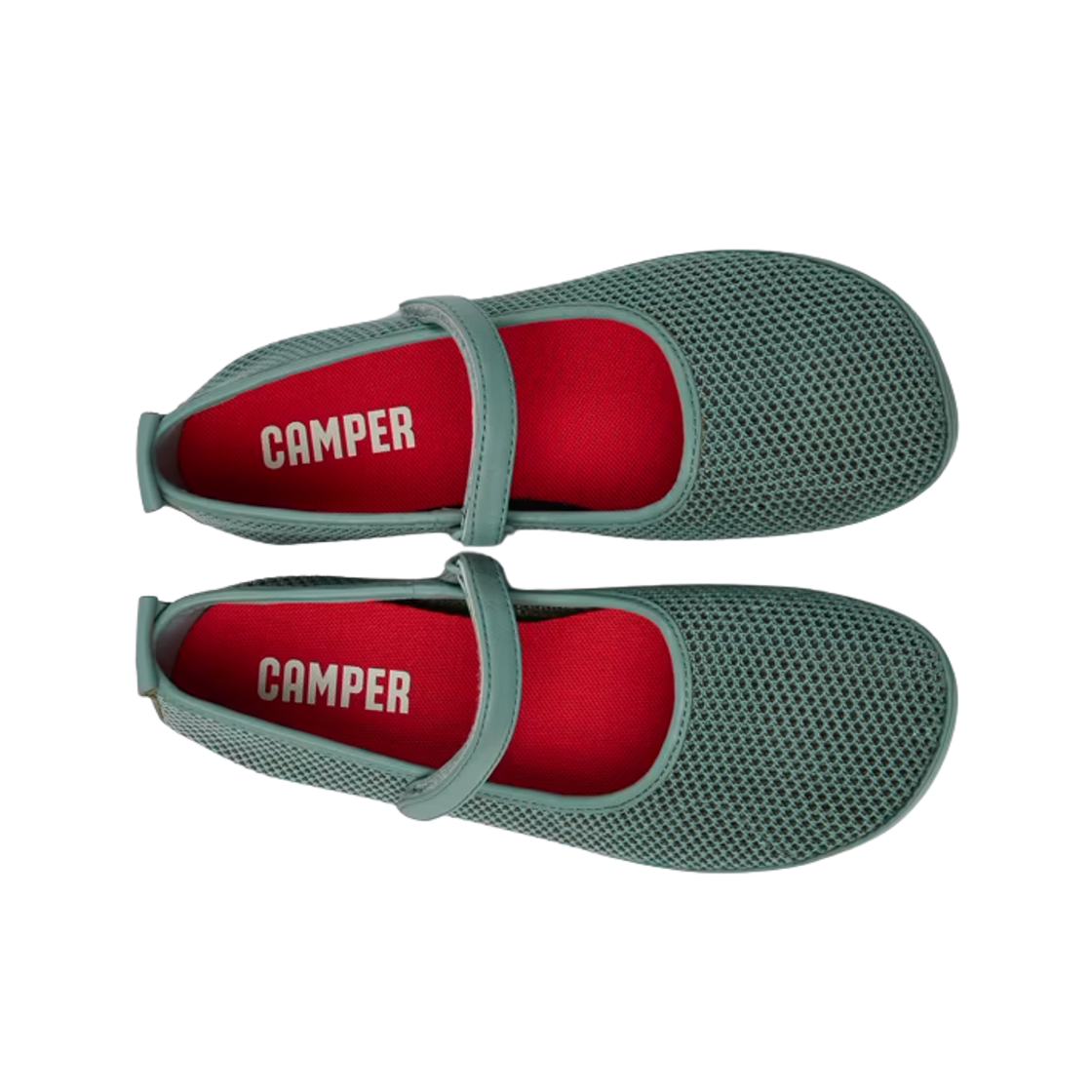(W) 캠퍼 라이트 텐셀 레더 모카신 그린((W) Camper Right Tencel Leather Moccasin Green) - 2