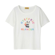 (W) Hysteric Glamour Panda House T-Shirt White